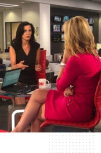 Juliette Kayyem & Brooke Baldwin at CNN - Juliette Kayyem is a national security, intelligence and terrorism analyst for CNN.
