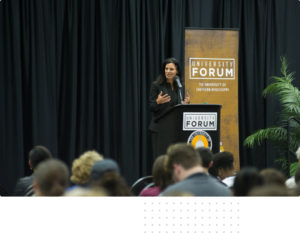 Juliette Kayyem at Univerity Forum - The University of Southern Mississippi