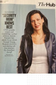 "Security Mom Knows Best" - Juliette Kayyem Boston Magazine Article.
