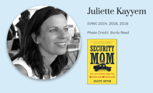 Banner of Juliette Kayyem book: "Security Mom"